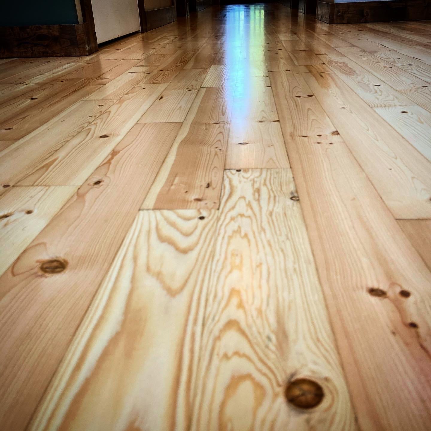 Custom hardwood floor project by Integrity Hardwood LLC, Coeur d’Alene, Idaho