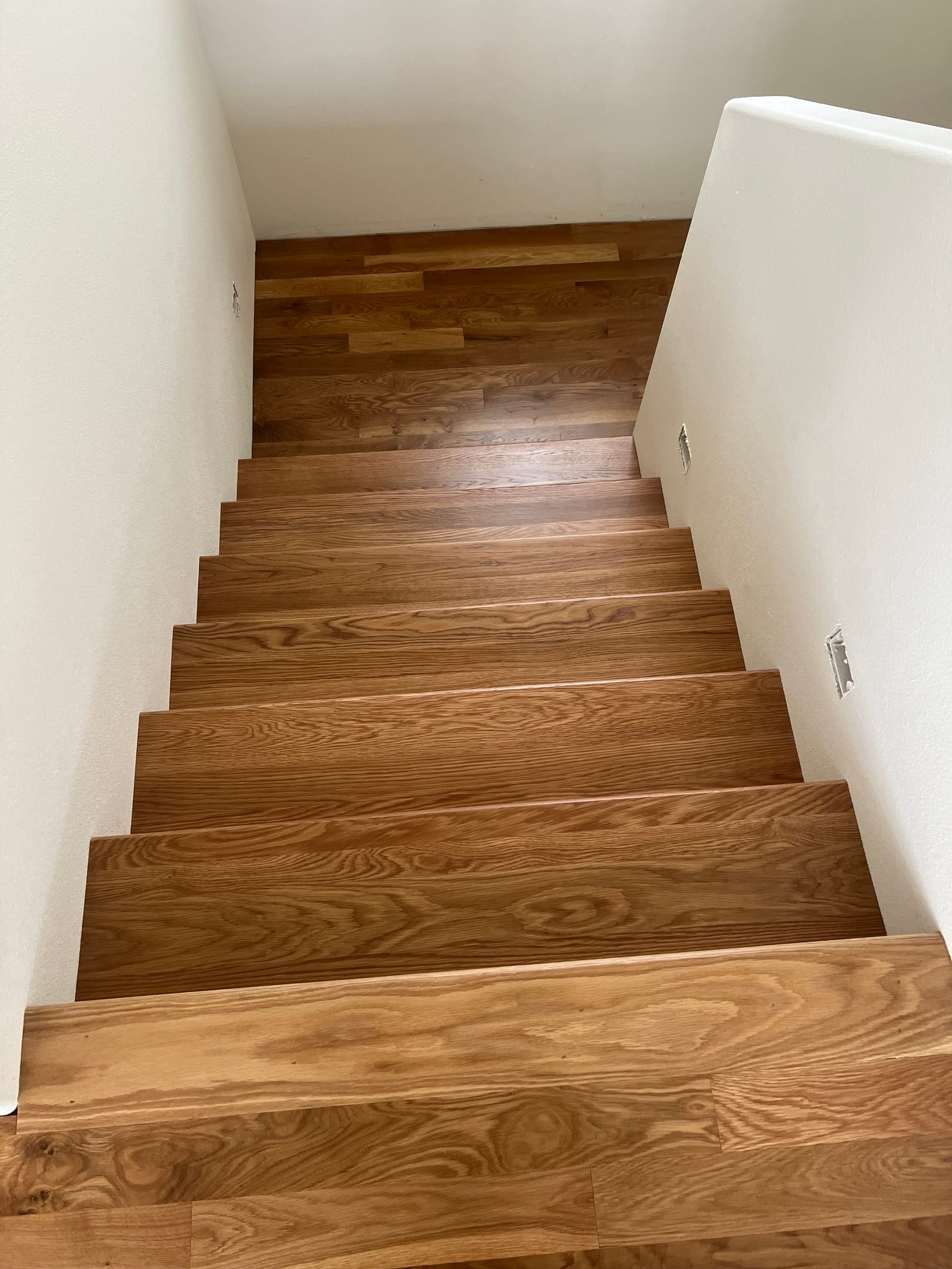 Custom hardwood floor project by Integrity Hardwood LLC, Coeur d’Alene, Idaho