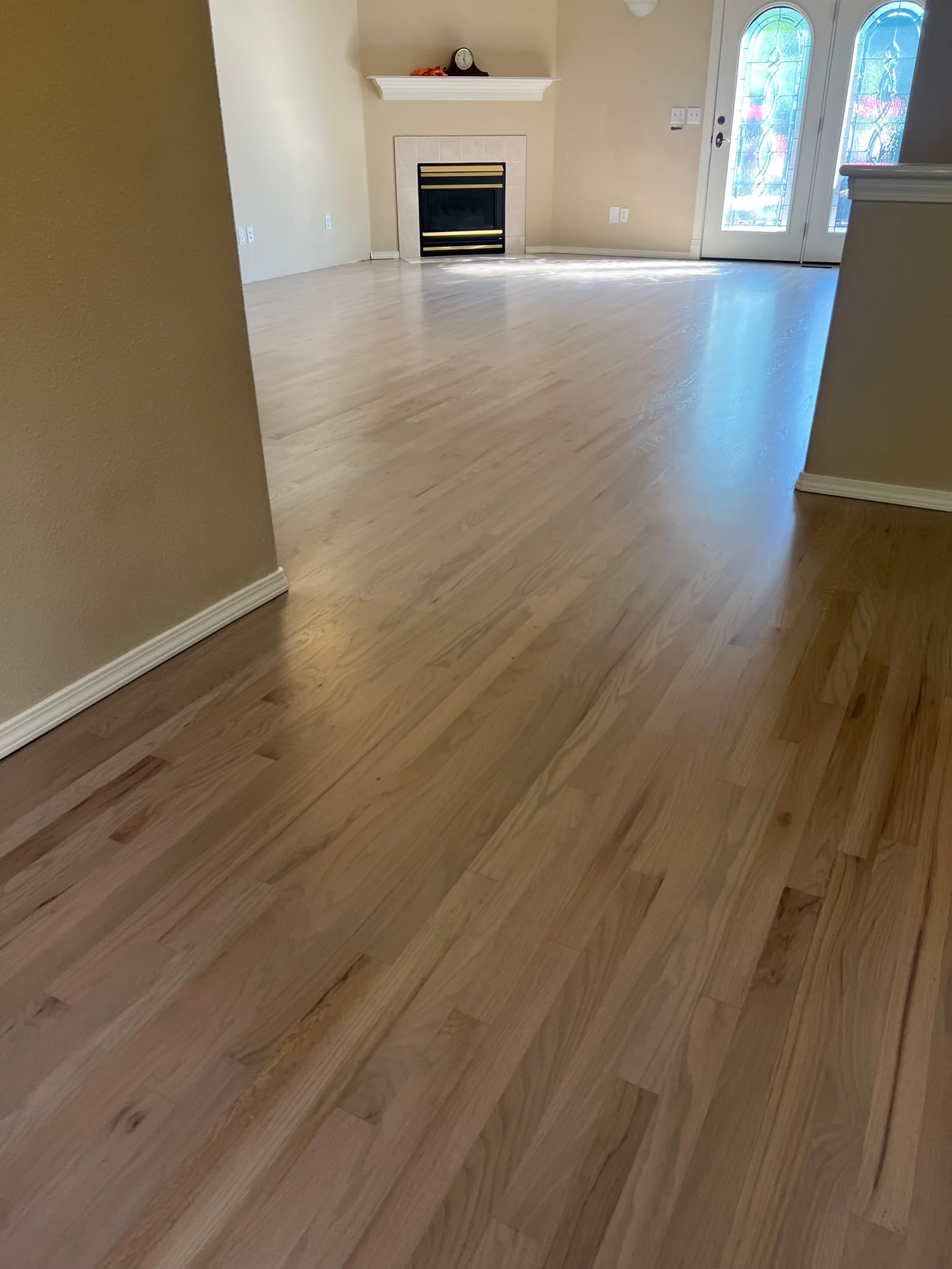 Custom hardwood floor project by Integrity Hardwood LLC, Rathdrum, Idaho