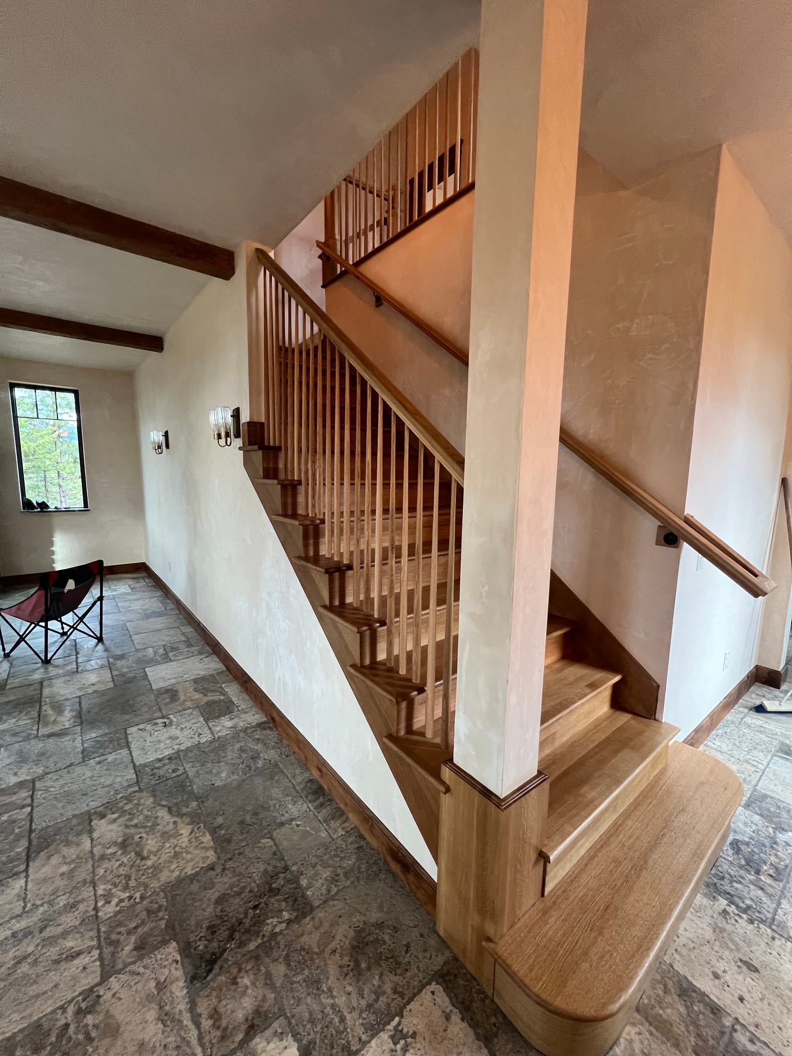 Custom hardwood floor project by Integrity Hardwood LLC, Hayden, Idaho