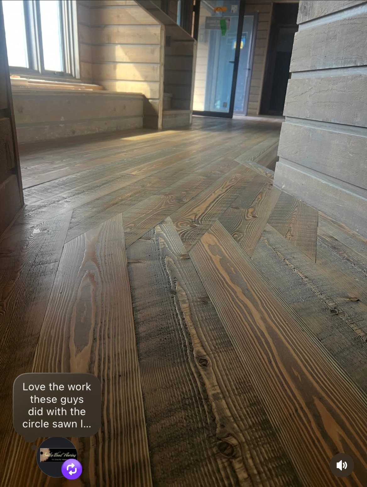 Custom hardwood floor project by Integrity Hardwood LLC, Post Falls, Idaho