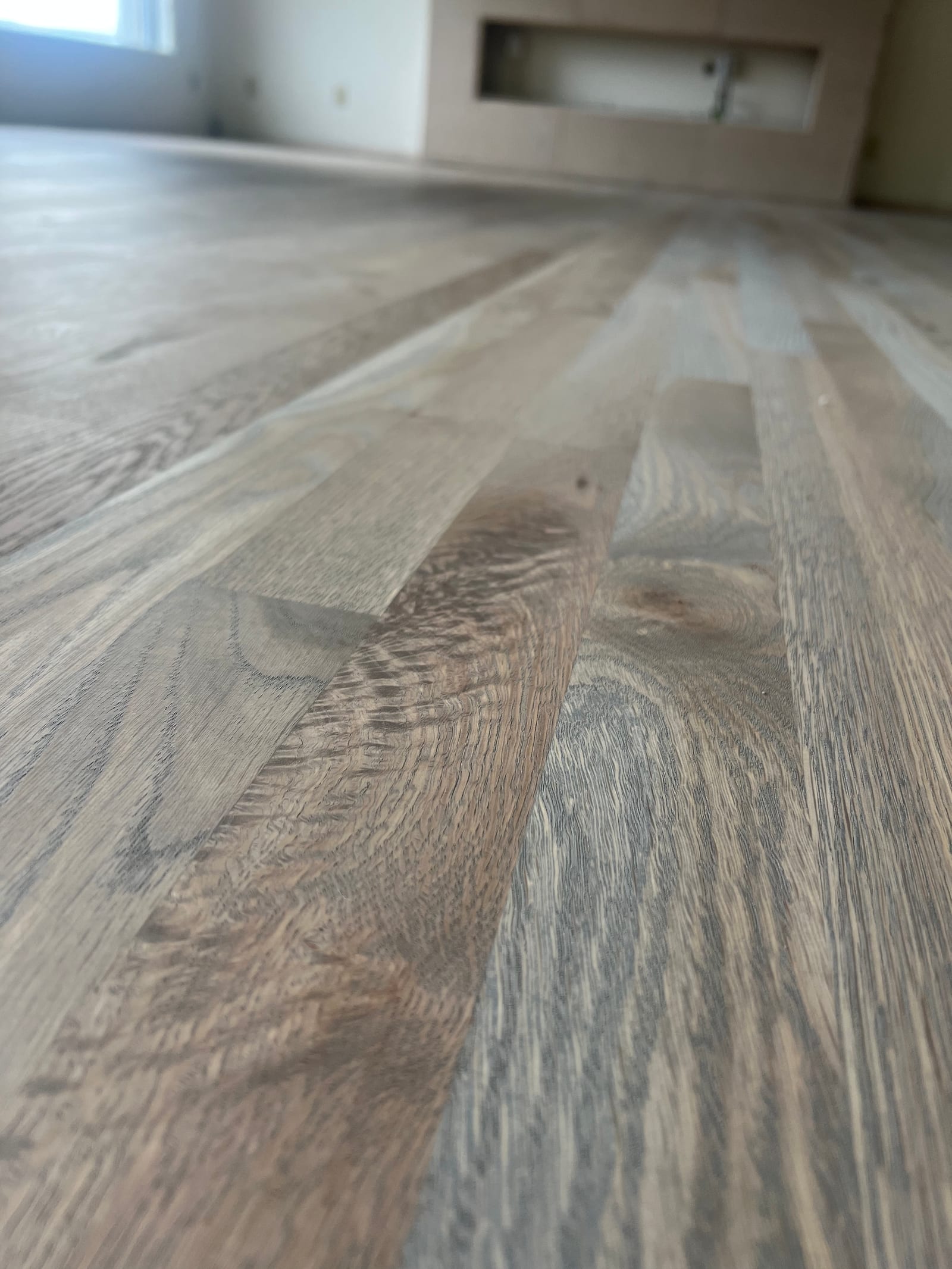 Custom hardwood floor project by Integrity Hardwood LLC, Coeur d’Alene, Idaho