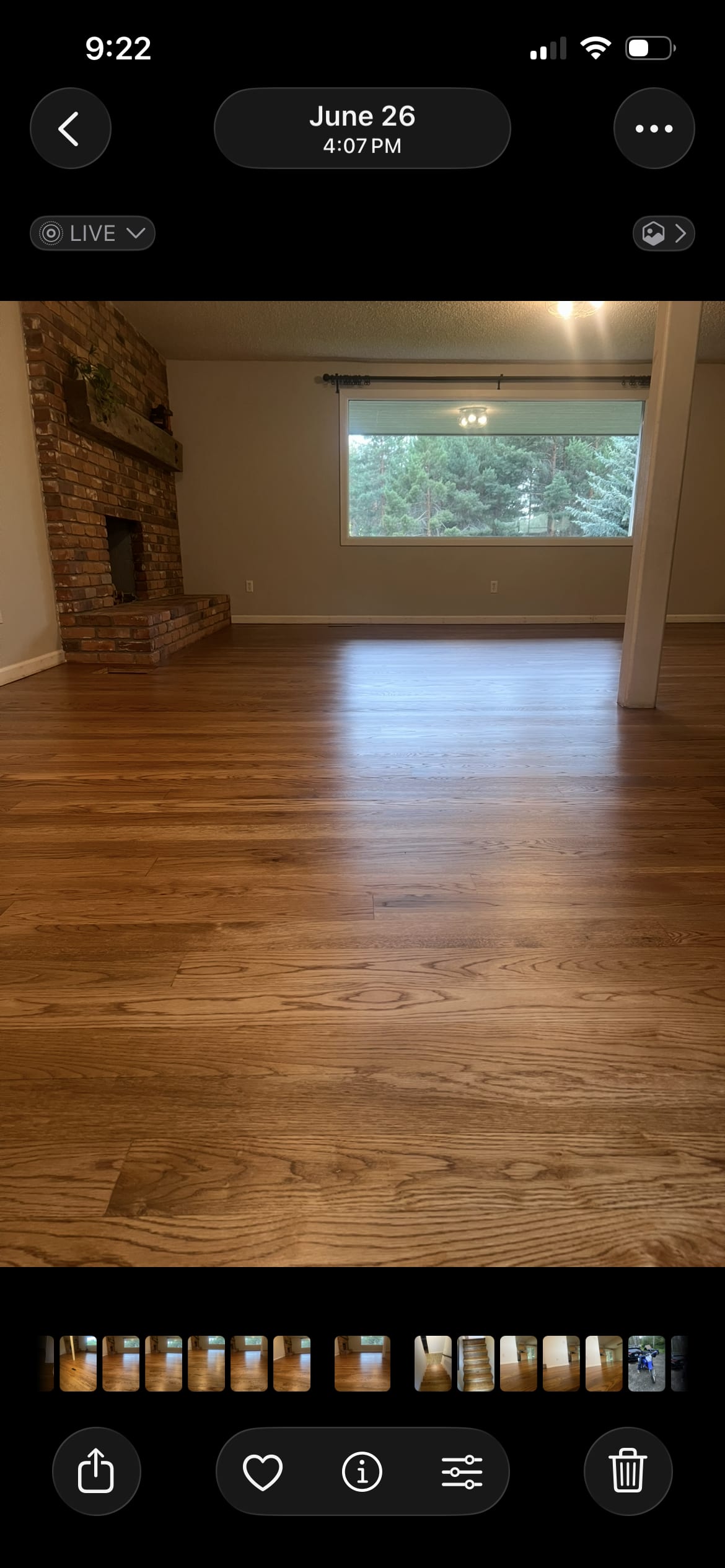Custom hardwood floor project by Integrity Hardwood LLC, Coeur d’Alene, Idaho
