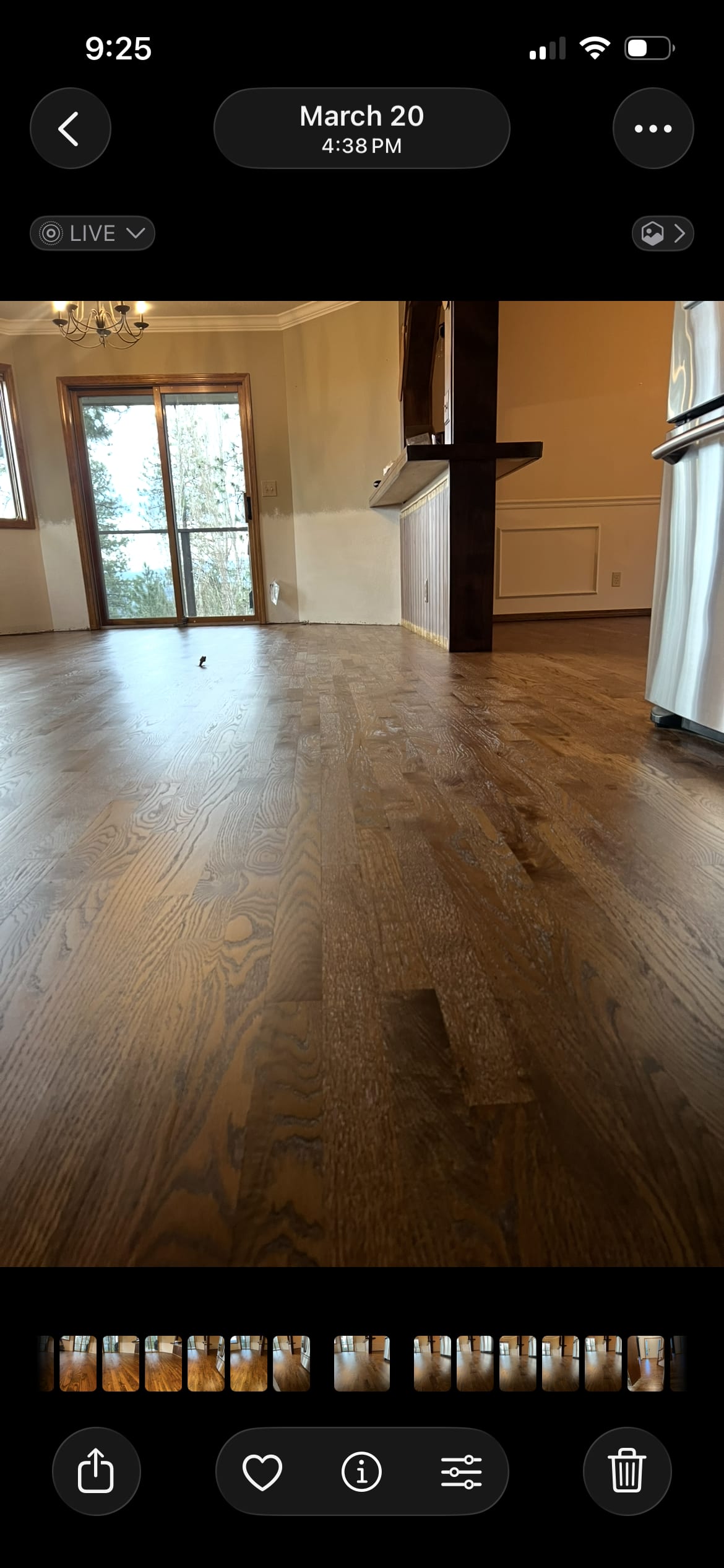 Custom hardwood floor project by Integrity Hardwood LLC, Hayden, Idaho