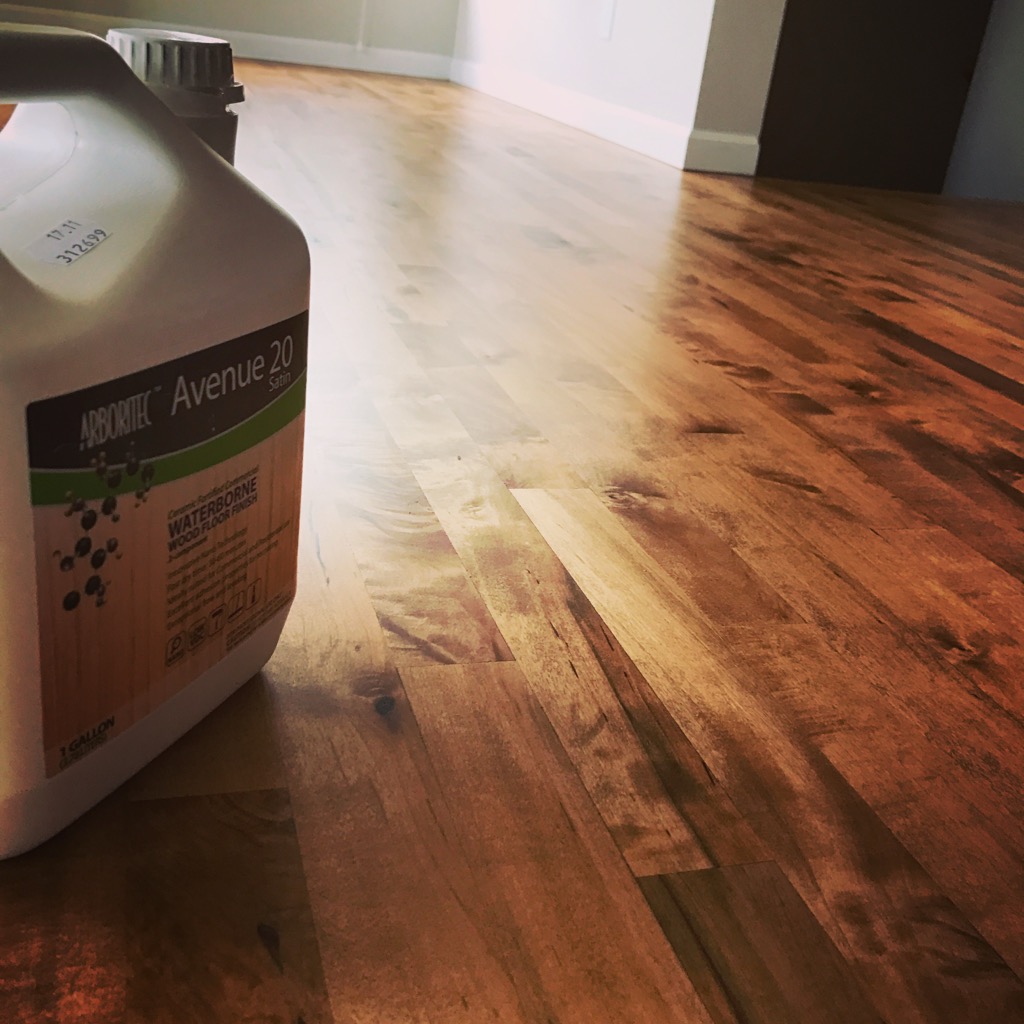 Water-Based Polyurethane hardwood floor finish